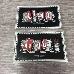KING GNU TOKYO CHAOTIC WORLD Lサイズ　２枚 King Gnu TOKYO CHAOTIC ステッカー 2枚セット - メルカリ