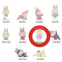 THE MONSTERS LAZY YOGA ラブブ ヨガ Sleeping