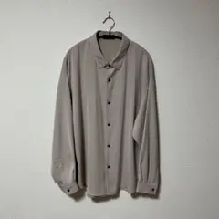 【HARE】トロミシャツ ライトグレー M