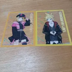 プロセカ　鏡音リン　鏡音レン　アニメイト特典　クリアカード