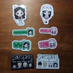 aespa ステッカー 6枚セット
