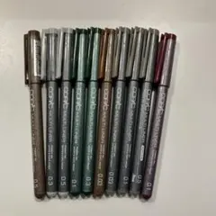 Too Copic Multiliner マルチライナー10本セット 旧タイプ