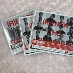 THE RAMPAGE (R)ENEW 初回限定盤 3枚セット