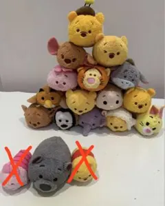 初期版☆新品タグ付き】初期版 ツムツム ぬいぐるみ14体セット - メルカリ