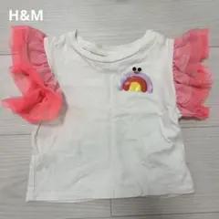 H&M baby kids 92cm 夏物 Tシャツ
