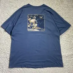 希少 90s USA製 ウールリッチ tシャツ 半袖 釣りのサムネイル