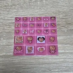 カットピースシール 日焼けキティ おすそわけ