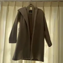 ZARA ベージュ フード付きコート
