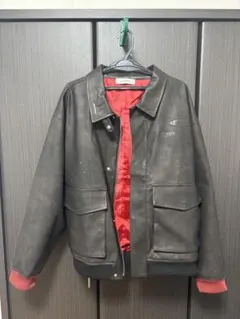 Zutomud Fake Leather Blouson ずとまよ Zutomud Fake Leather Blouson - ZUTOMAYO MART