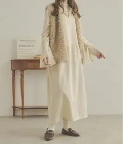 ビッグカフススリットワンピース／WEB/EC限定商品