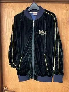 LONSDALE ダークグリーン ベロアジャージ
