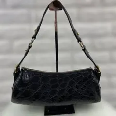 JRA認定.RONAetCARRE/ナイルクロコダイル、ワンショルダーバッグ