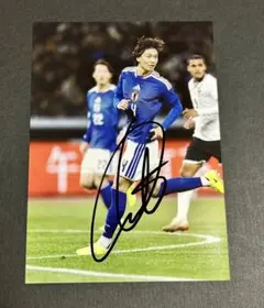 サッカー日本代表 道脇豊 直筆サイン ① アビスパ福岡 ロアッソ熊本 