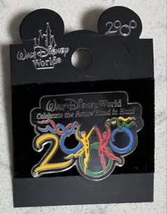 Walt Disney World 2000 記念ピンバッジ　ピンズ