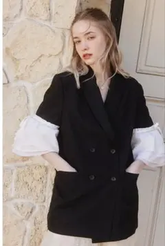 ROSY LUCE LILY FRILL JACKET グレー LILY FRILL JACKET – Rosy luce