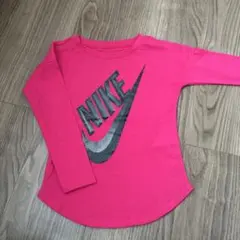 【新品・未使用】NIKE ピンク 長袖Tシャツ 95cmのサムネイル
