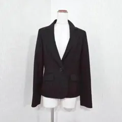 any SiS テーラードジャケット シングル ブラック系 ピンストライプ（3）のサムネイル