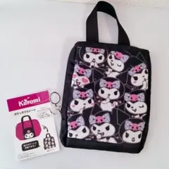 KUROMI ポケッタブルトート 収納ポケット付き　エコバッグのサムネイル