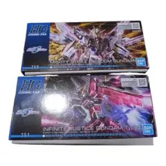 ✨HG マイティーストライクフリーダム&インフィニットジャスティスガンダム弐式のサムネイル