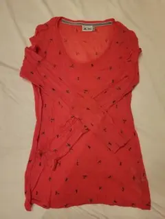 【adidas】ゴルフ レディース長袖シャツ M ピンク