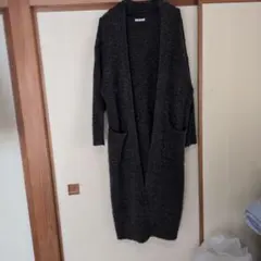 Techichi ロングカーディガン ダークグレーのサムネイル