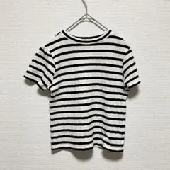 titty&Co. ボーダー リブ半袖トップス Fサイズのサムネイル