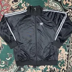 アディダスオリジナルス　XXL トラックジャケット　刺繡 トレフォイルロゴ