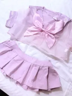 ピンク セーラー服 コスプレ衣装