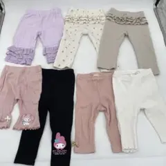 ベビー服 パンツ 7点セット まとめ売り　ブランド色々　KK110