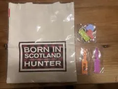 HUNTER バック　カラフルキーホルダー　3点セット