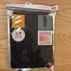UNIQLO HEATTECH 極暖ブラック タイツ140