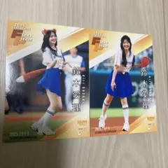 BBM fusion #鈴木愛理 始球式カード シークレット・ノーマル