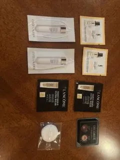 ハイブランド　スキンケアサンプルセット　 化粧水　リキッド　美容液　口紅