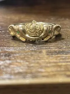 Justin Davis ゴールドコーティングリング　11号