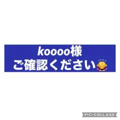 【koooo様ご確認用】のサムネイル