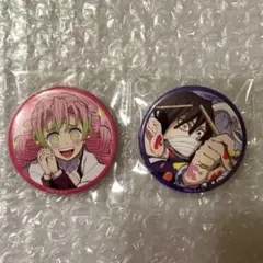 鬼滅の刃　ナムコ限定　伊黒　甘露寺　ホログラム缶バッジ 鬼滅の刃」 ホログラム缶バッジ～漆ノ章 in ナムコ～甘露寺蜜璃