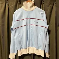 【訳あり】80s 白タグadidas トラックジャケット 台湾製 Lヴィンテージ