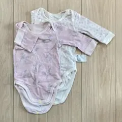 ユニクロ 肌着 ロンパース 70 ミニー 2枚セット