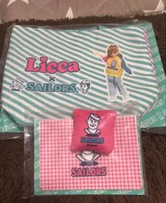 Licca x SAILORS ポーチとミニクッションセット　1番クジ