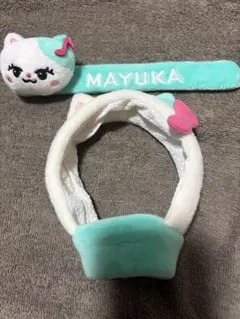 NiziU マユカ ルキャ ペンライトカバー ストラップ ぱっちんバンド 