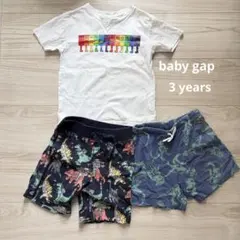 baby gap Tシャツ ショートパンツ 3点セット
