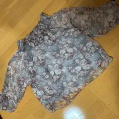 新品未使用♪axes femme 花柄ブラウス♪Mのサムネイル