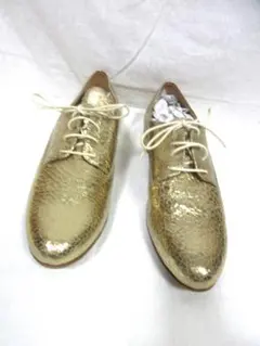 ファビオルスコーニ　イタリア製　クラックレザー　 シューズ　試着のみ保管品