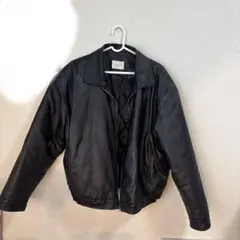 韓国ブランド ブラックレザージャケット フリーサイズ