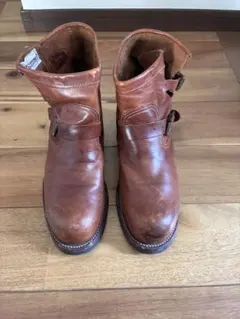 ブラウンレザーエンジニアブーツ CHIPPEWAのサムネイル
