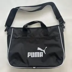 PUMA ショルダーバッグ レッスンバッグ　ブラック 2WAYのサムネイル