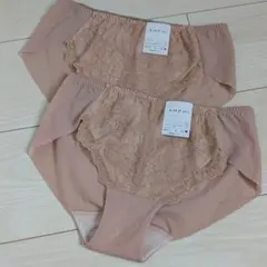 sizeM【新品】♡ワコールアンフィシームレスタイプショーツ2点セット♡