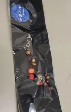 和雑貨　一越ちりめん　ぼんぼりストラップ　おみやげ本舗