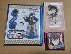 鬼滅の刃 アクリルスタンド 缶バッジ 嘴平伊之助 セット