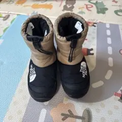 THE NORTH FACE 子ども用ブーツ ベージュ/黒　サイズ20